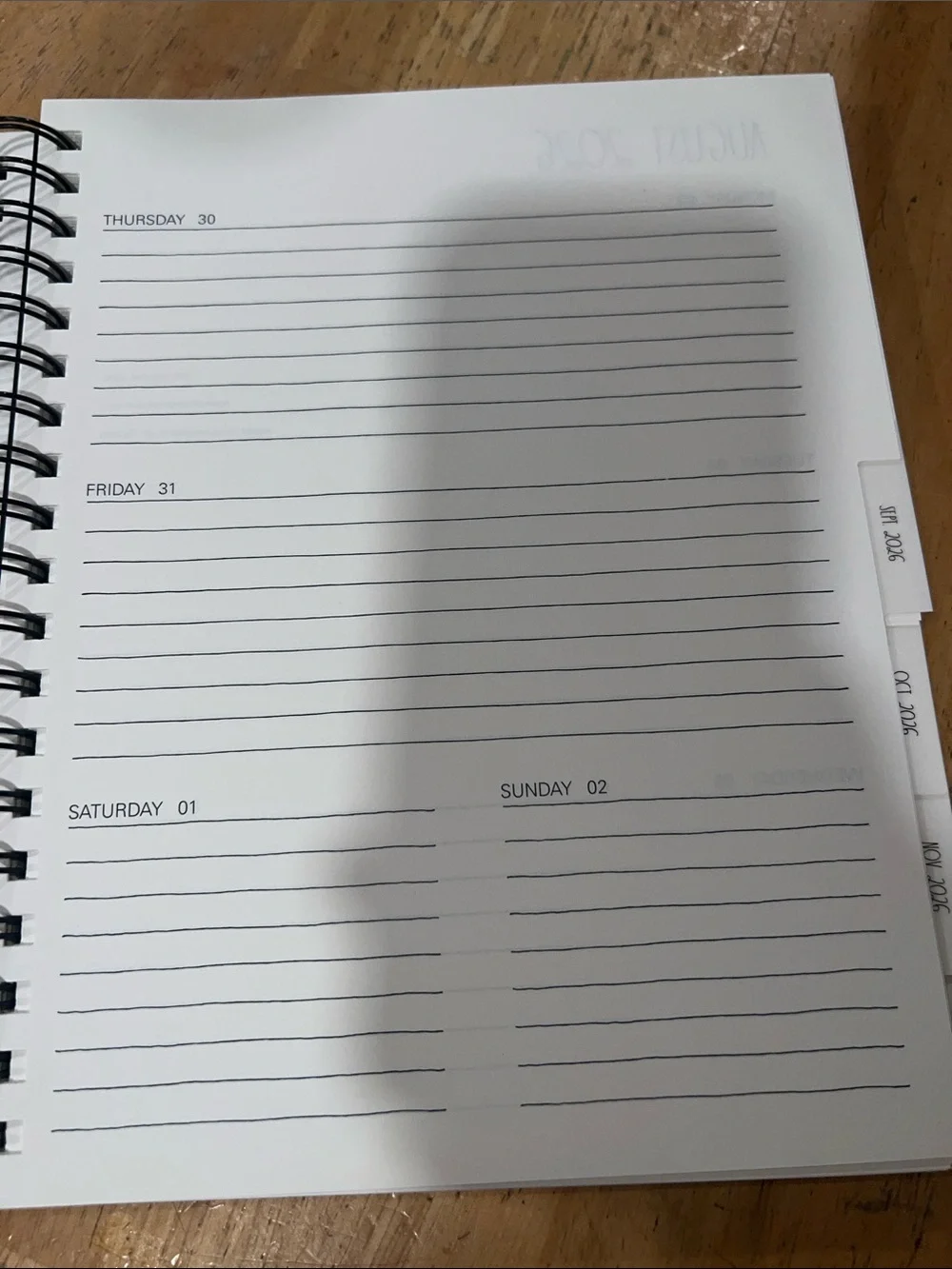 Rae Dunn Black & Gold 2027 Bee Spiral Planner - Picture 3 of 5